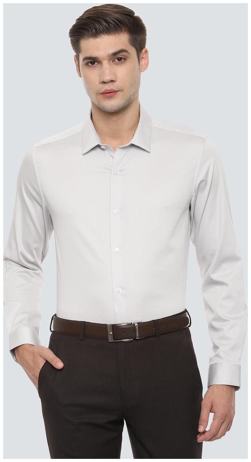 

Louis Philippe Men Super slim fit Formal Shirt - White
