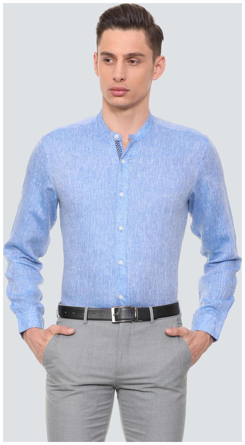 

Louis Philippe Men Slim fit Formal Shirt - Blue