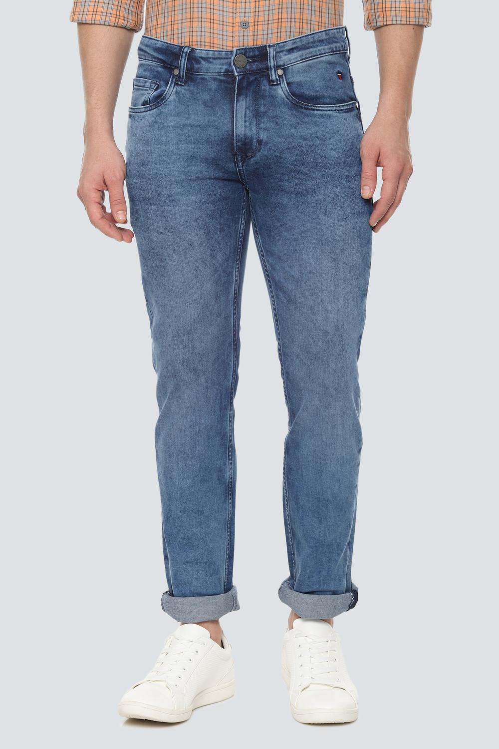 

Louis Philippe Men Blue Slim Fit Jeans
