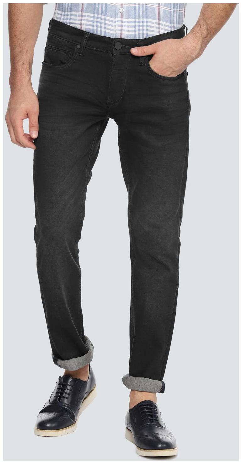 

Louis Philippe Men Black Slim Fit Jeans