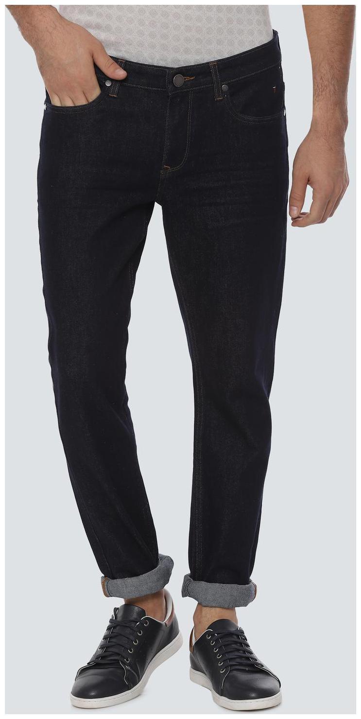 

Louis Philippe Men Navy Blue Slim Fit Jeans