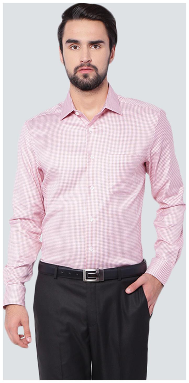 

Louis Philippe Men Slim fit Formal Shirt - Pink