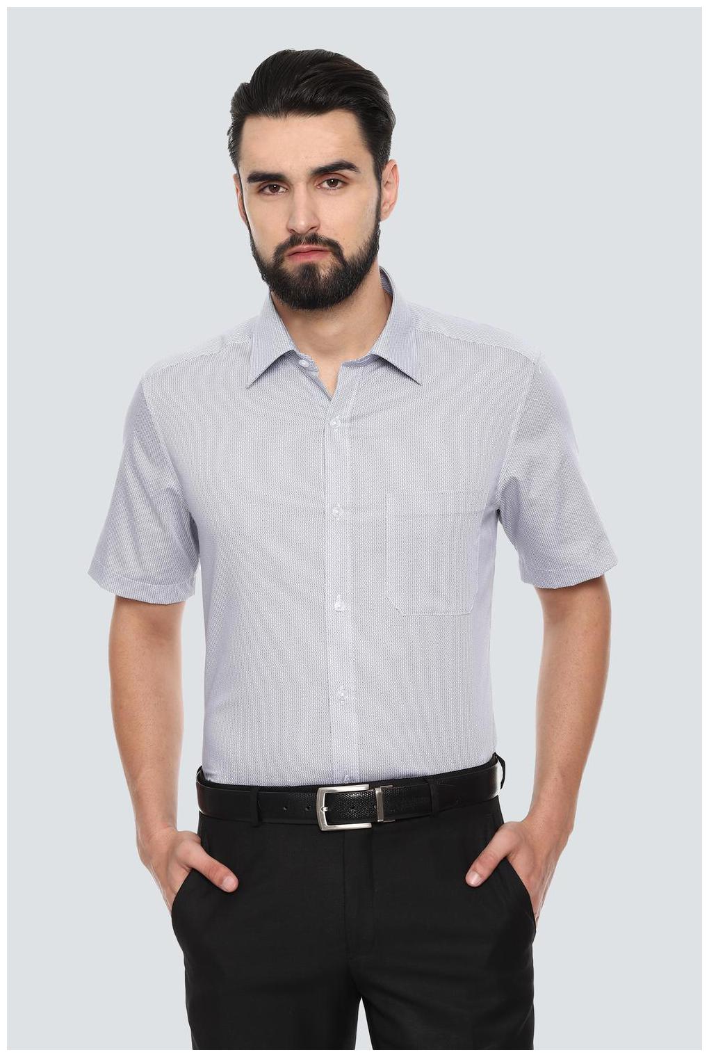 

Louis Philippe Men Regular fit Formal Shirt - Grey