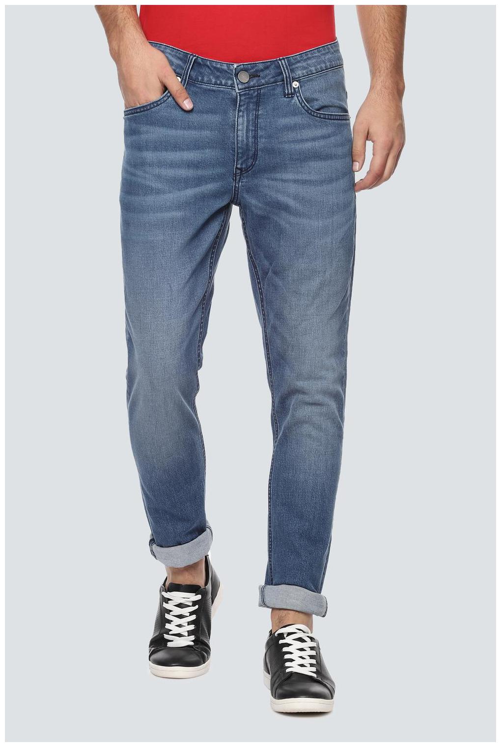 

Louis Philippe Men Blue Slim Fit Jeans