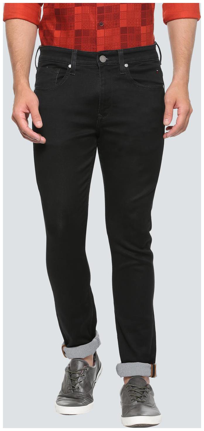 

Louis Philippe Men Black Slim Fit Jeans