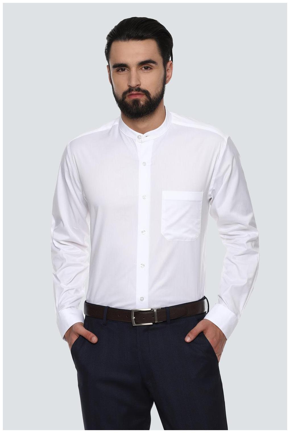 

Louis Philippe Men Slim fit Formal Shirt - White