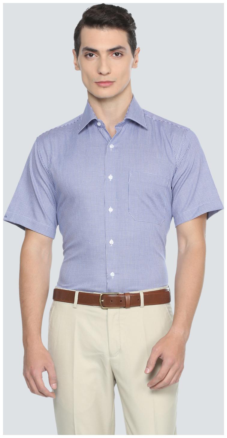 

Louis Philippe Men Slim fit Formal Shirt - Blue