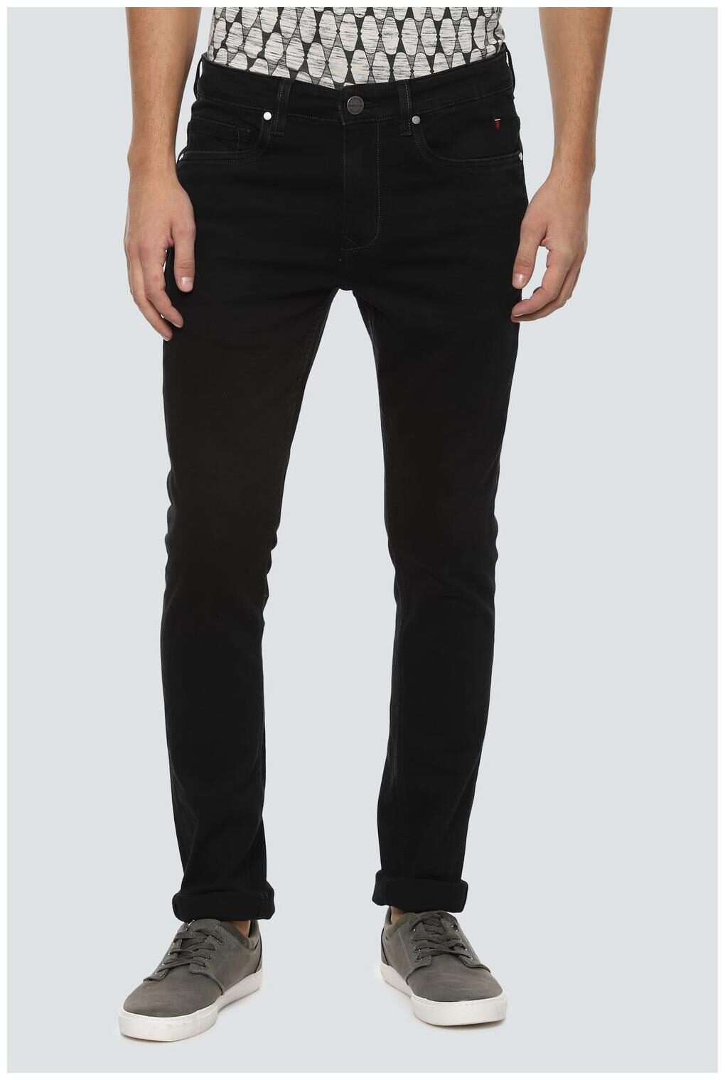 

Louis Philippe Men Black Slim Fit Jeans