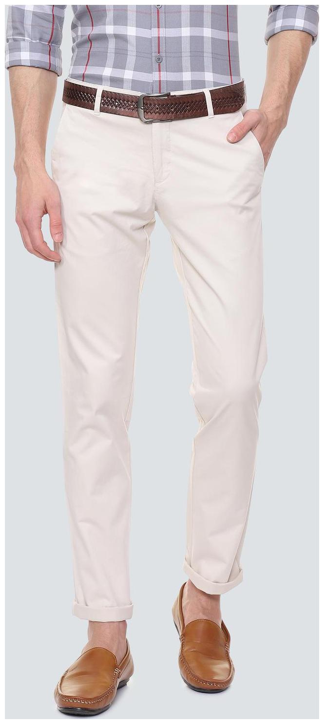 

Louis Philippe Cream Trousers