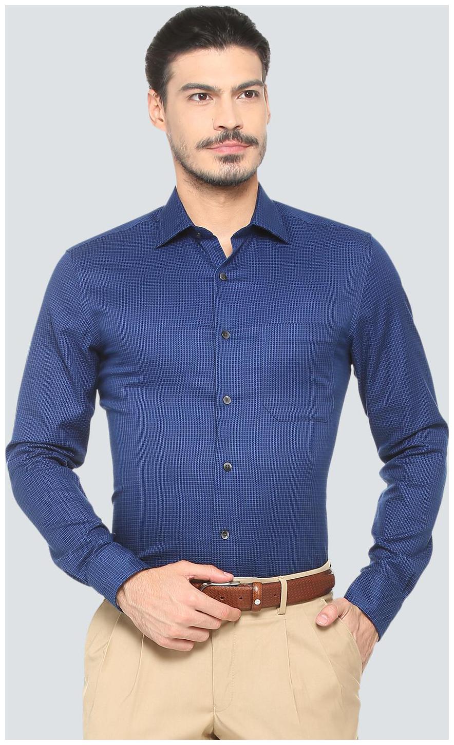 

Louis Philippe Men Slim fit Formal Shirt - Blue