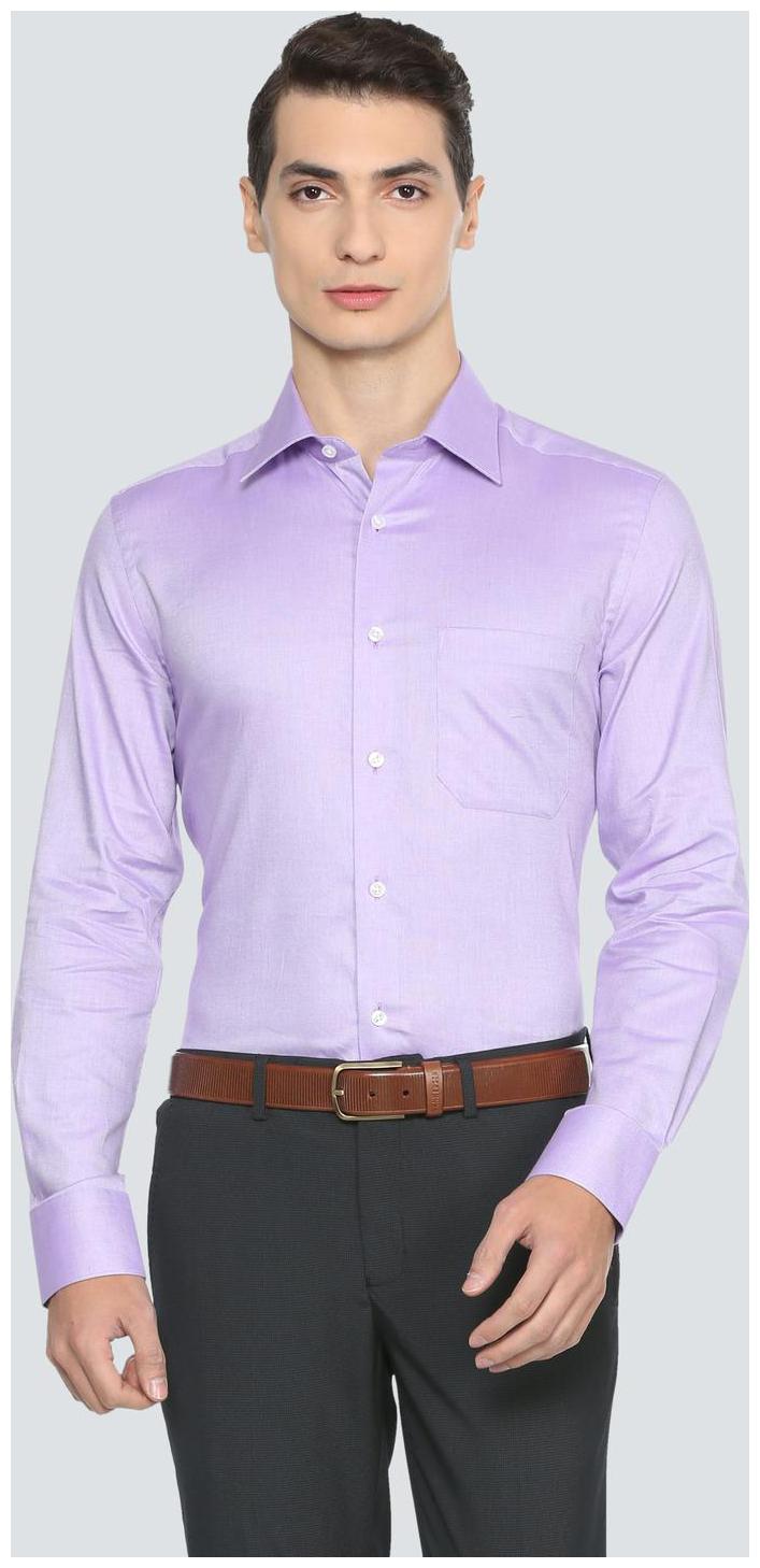 

Louis Philippe Men Slim fit Formal Shirt - Purple
