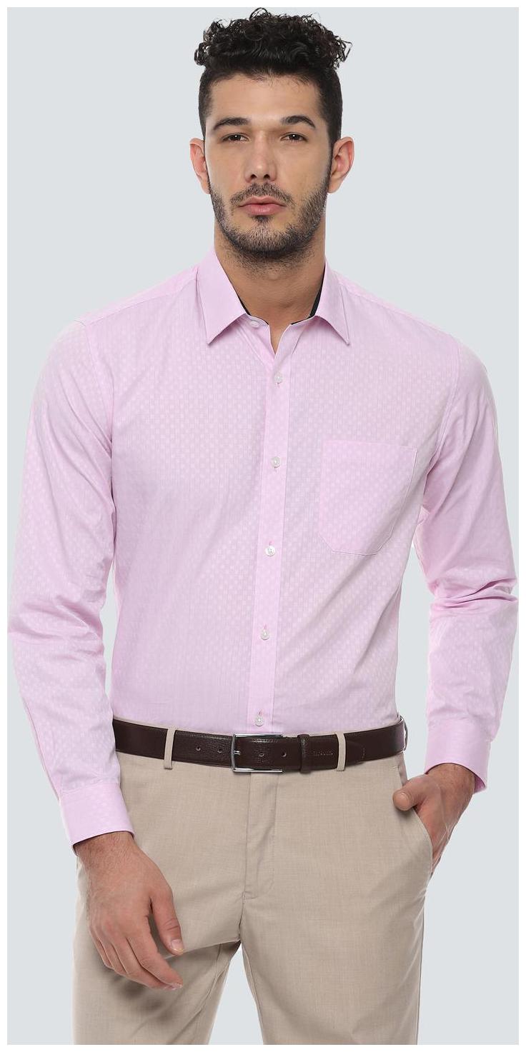 

Louis Philippe Men Slim fit Formal Shirt - Pink