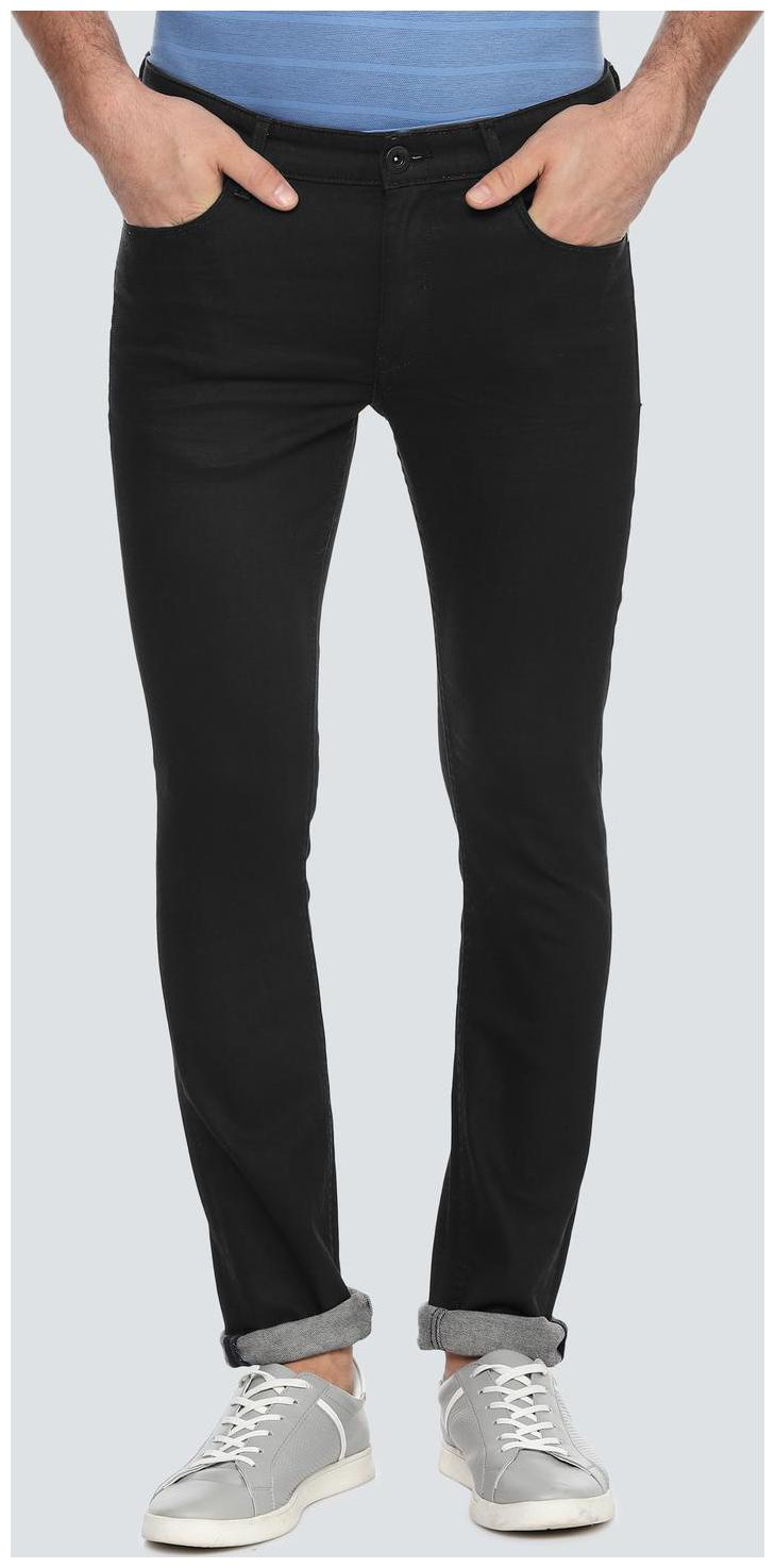 

Louis Philippe Men Black Slim Fit Jeans