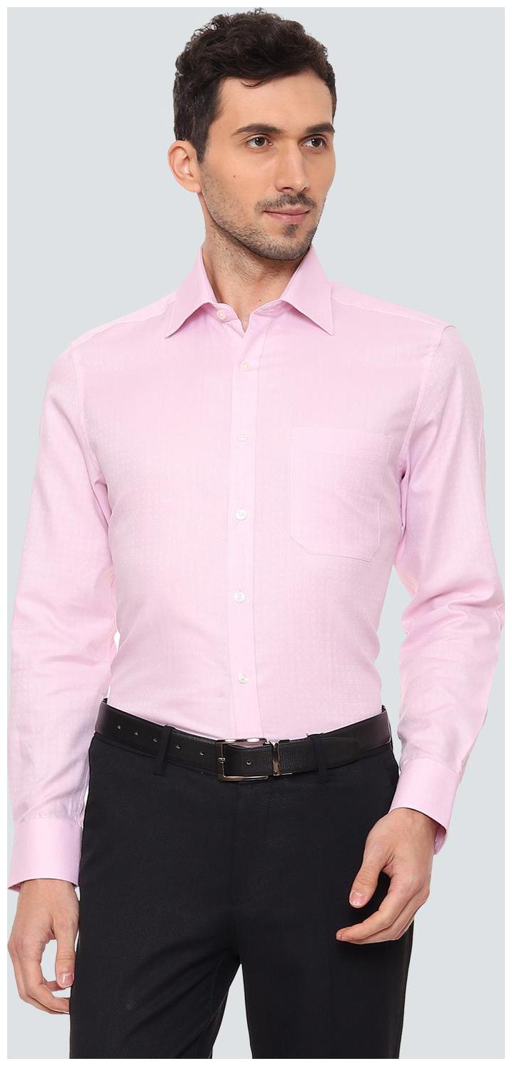 

Louis Philippe Men Regular fit Formal Shirt - Pink