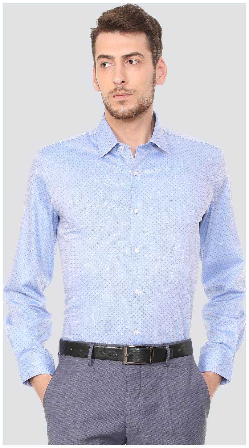 

Louis Philippe Men Slim fit Formal Shirt - Blue