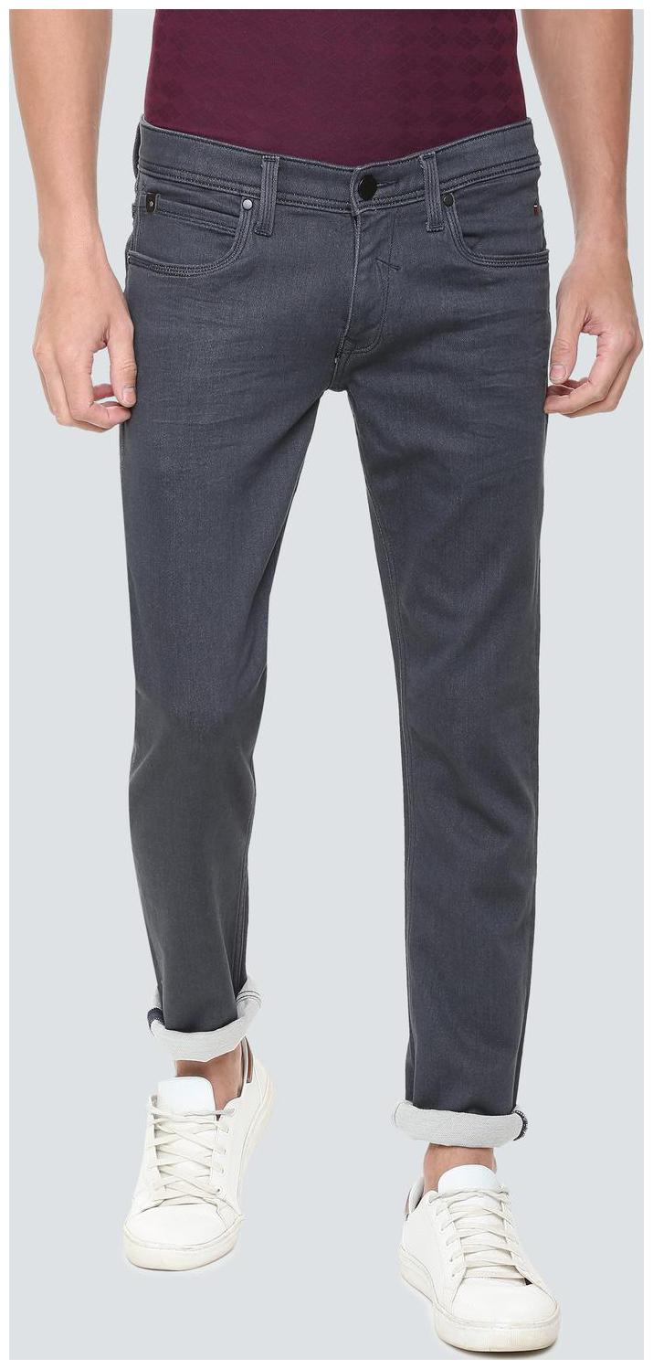 

Louis Philippe Men Grey Slim Fit Jeans