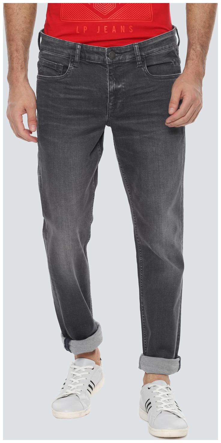 

Louis Philippe Men Grey Slim Fit Jeans