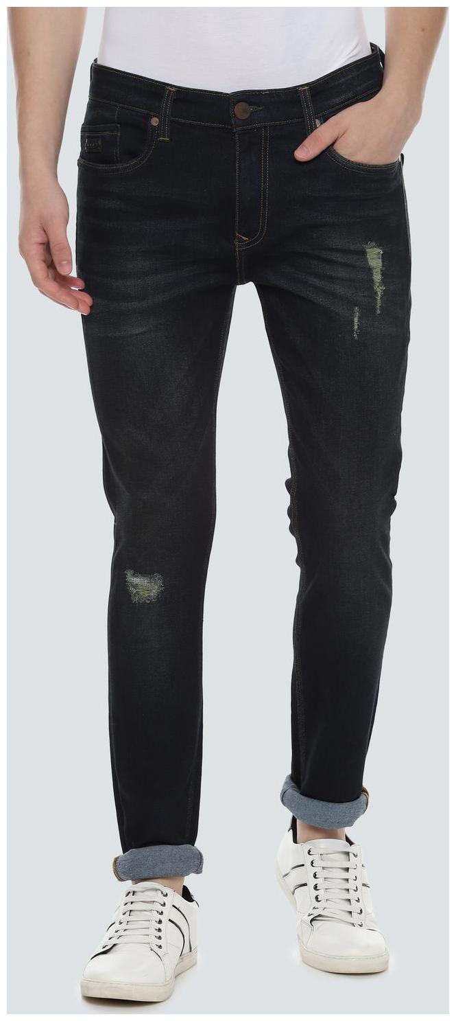 

Louis Philippe Men Black Slim Fit Jeans