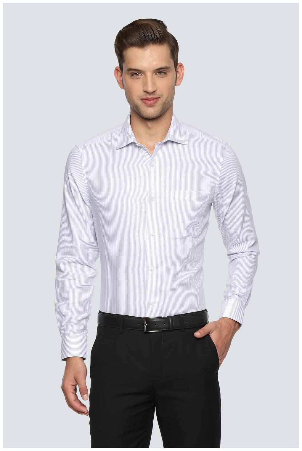 

Louis Philippe Men Regular fit Formal Shirt - White