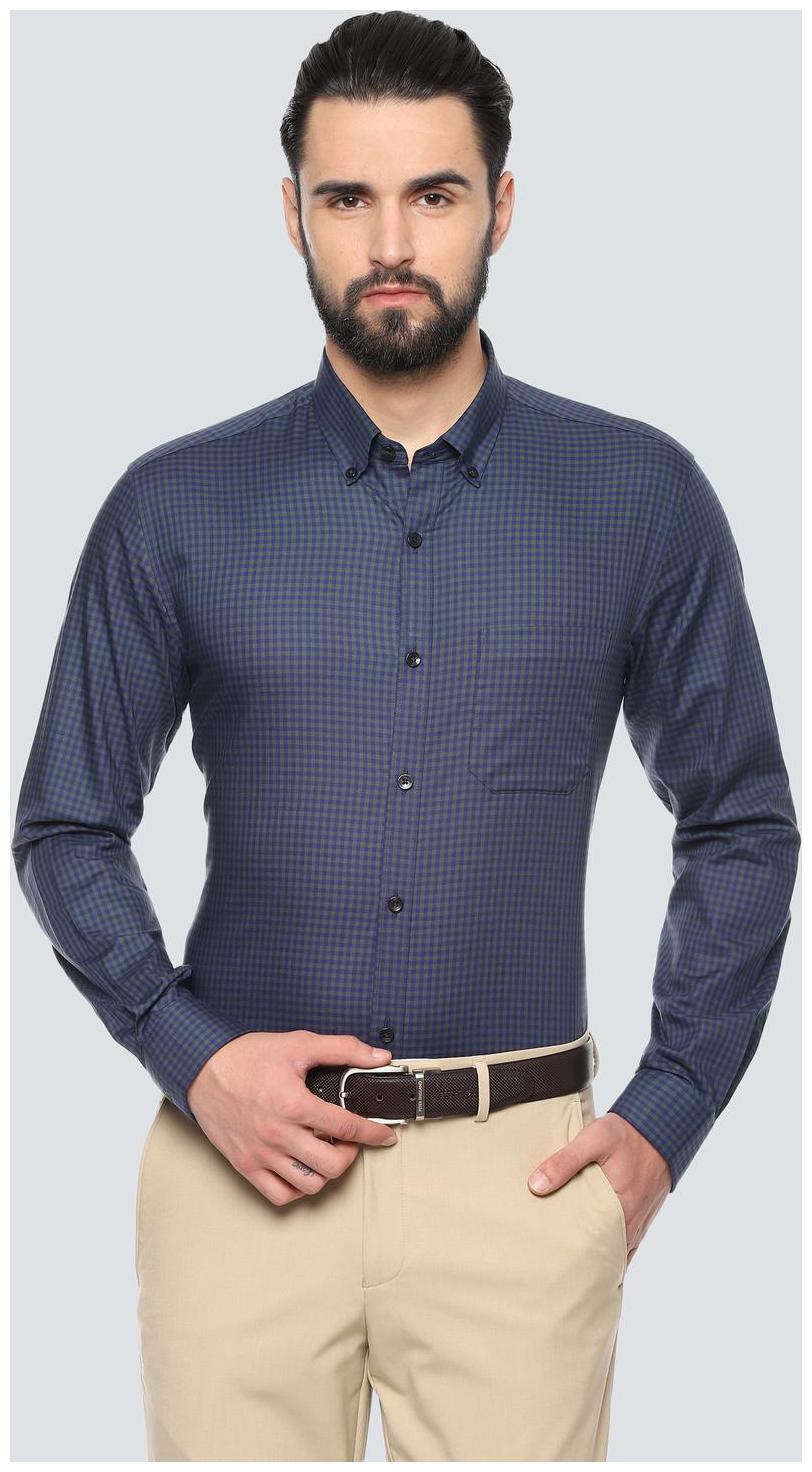 

Louis Philippe Men Slim fit Formal Shirt - Blue