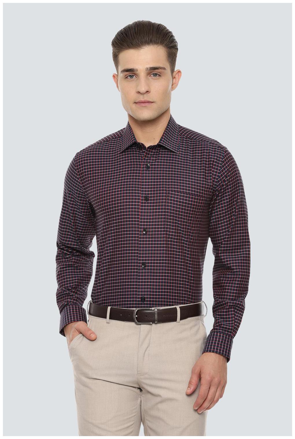 

Louis Philippe Men Slim fit Formal Shirt - Blue
