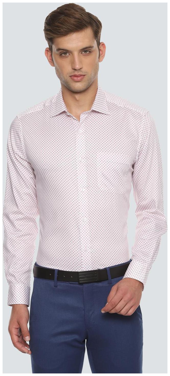 

Louis Philippe Men Regular fit Formal Shirt - White