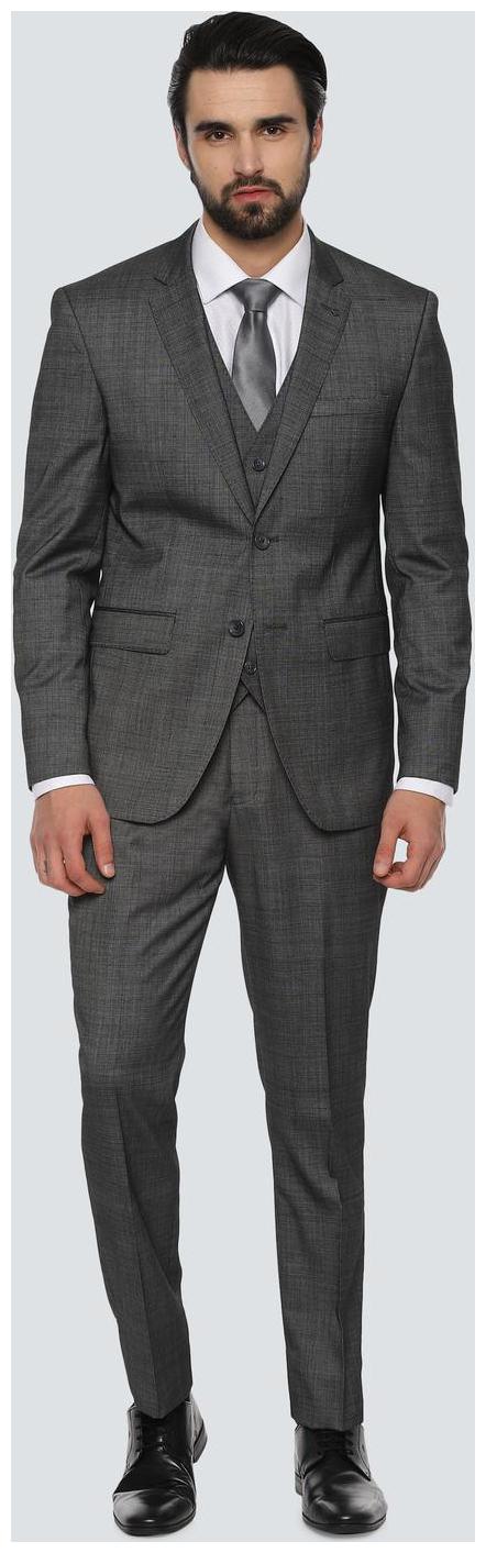 

Louis Philippe Grey Three Piece Suit