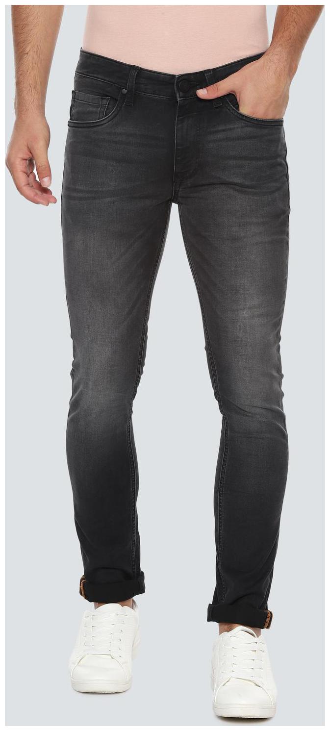 

Louis Philippe Men Grey Slim Fit Jeans