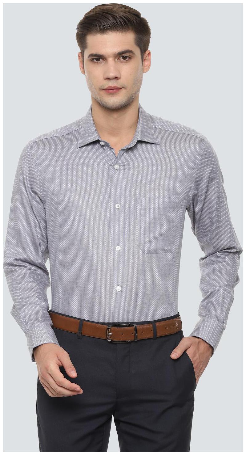 

Louis Philippe Men Regular fit Formal Shirt - Grey