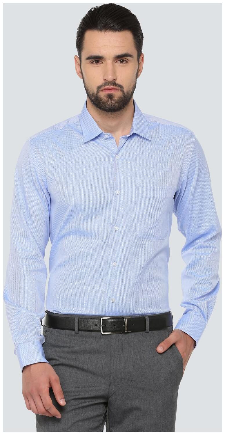 

Louis Philippe Men Slim fit Formal Shirt - Blue