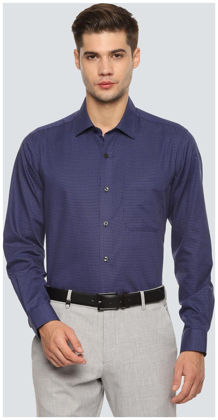 

Louis Philippe Men Slim fit Formal Shirt - Blue