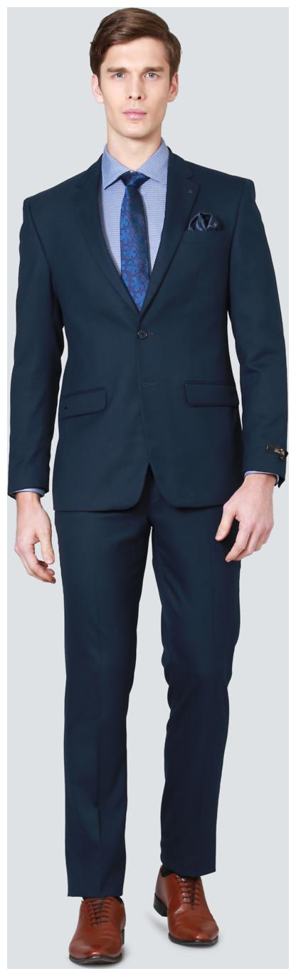 

Louis Philippe Blue Two Piece Suit