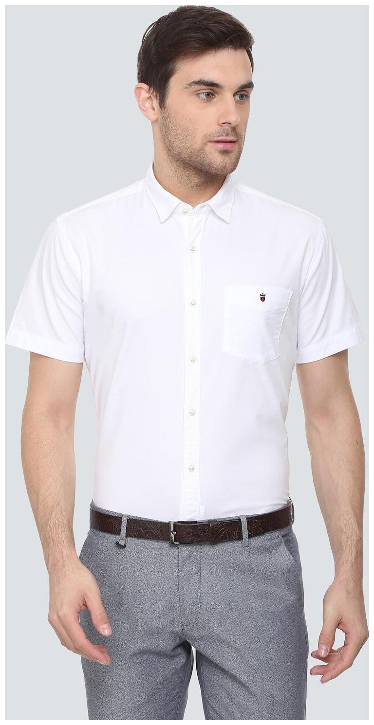 

Louis Philippe Men Slim fit Formal Shirt - White