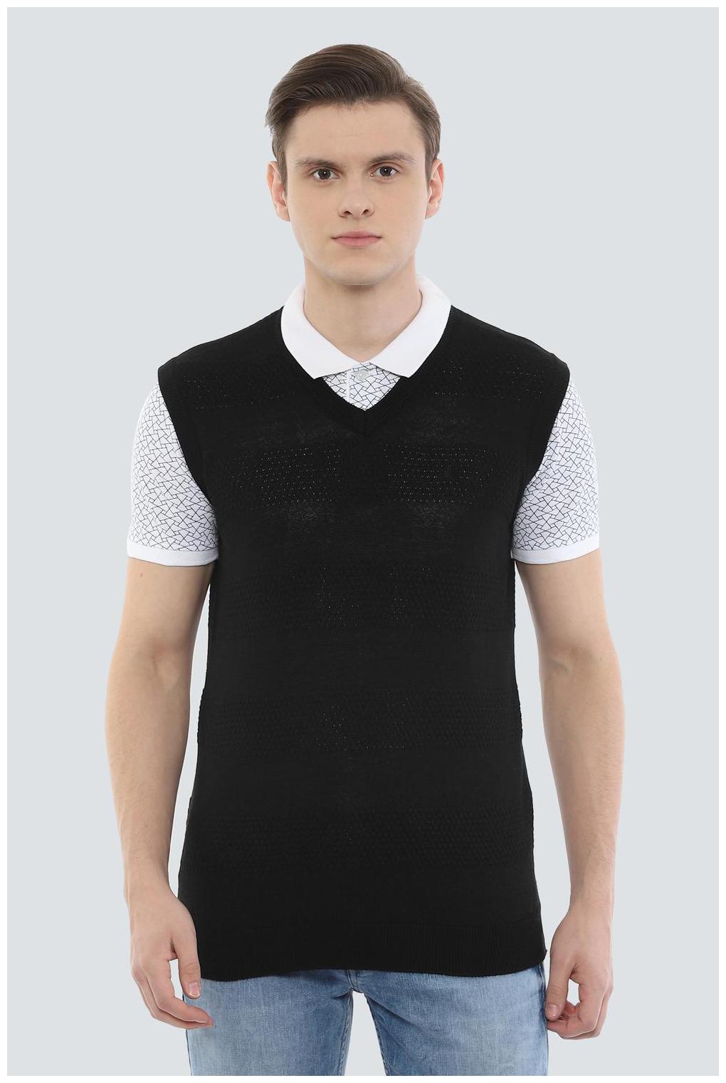 

Louis Philippe Black Sweater