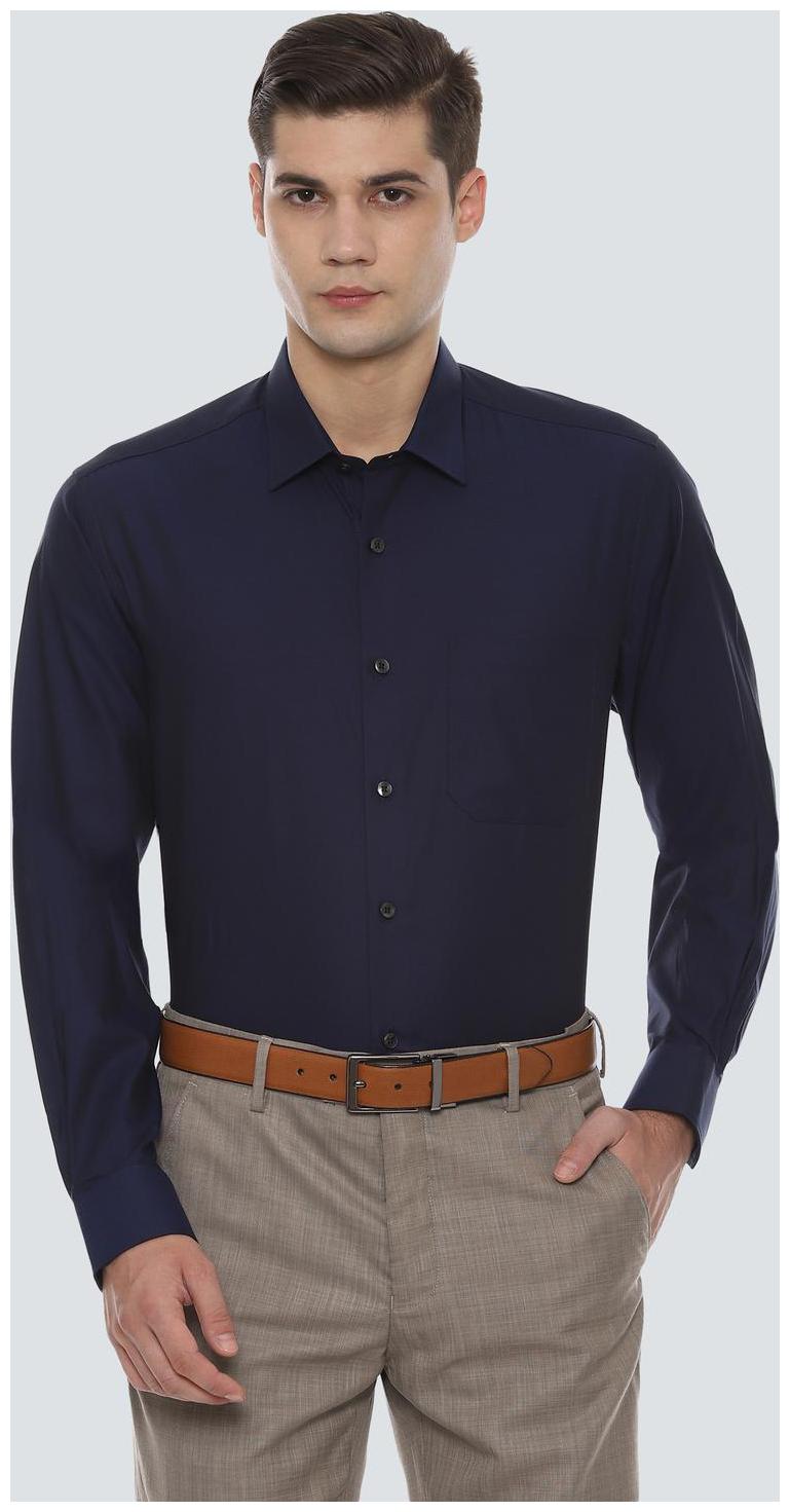 

Louis Philippe Men Slim fit Formal Shirt - Blue