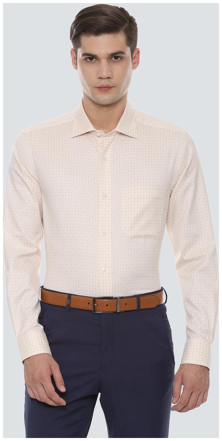 

Louis Philippe Men Regular fit Formal Shirt - Orange