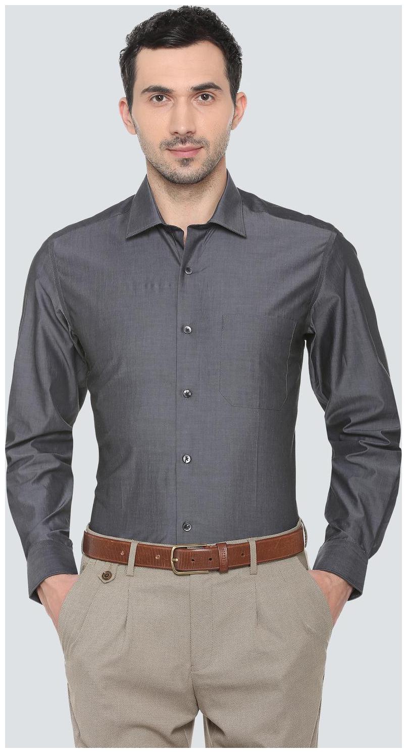 

Louis Philippe Men Slim fit Formal Shirt - Grey