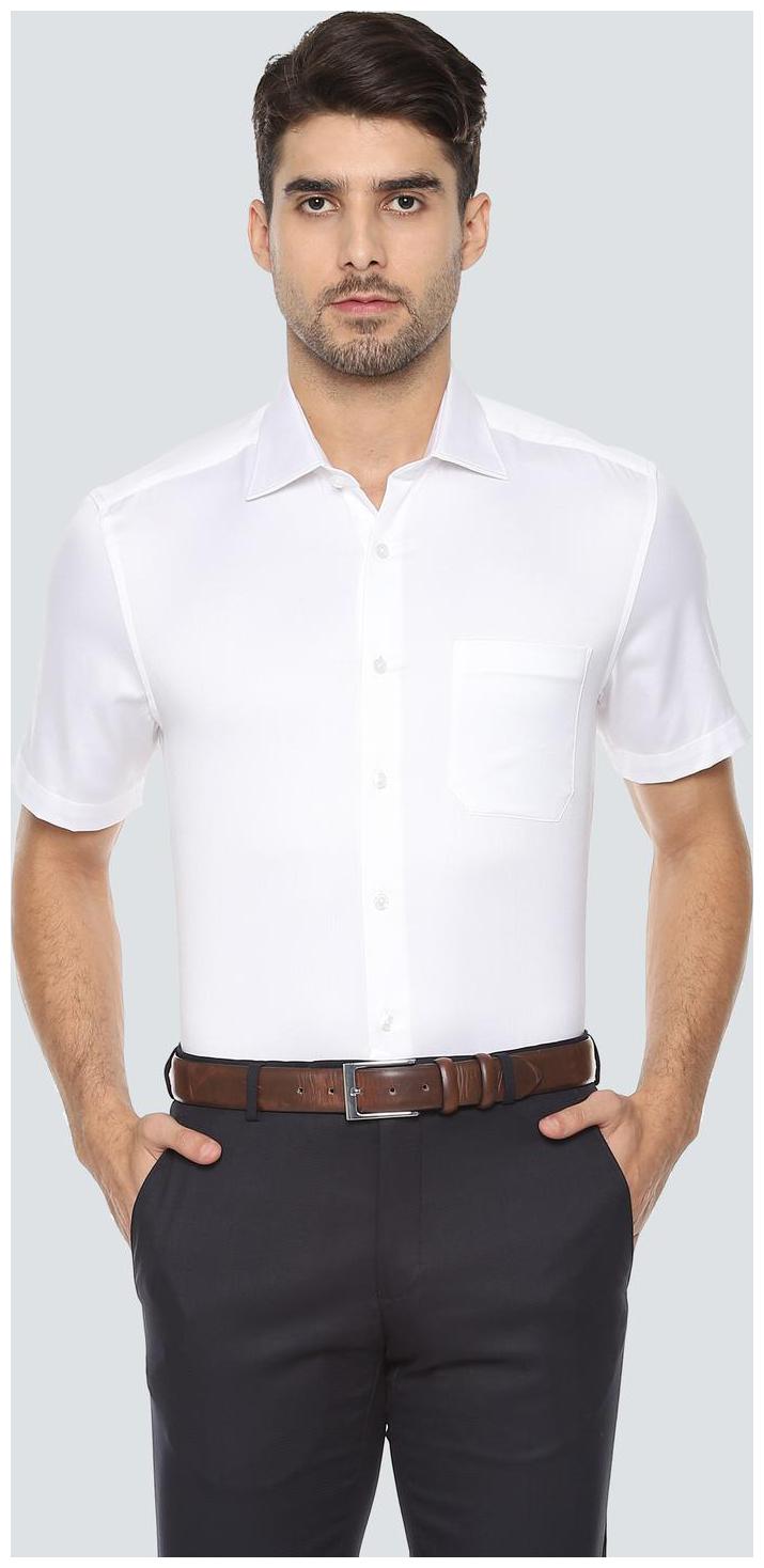 

Louis Philippe Men Regular fit Formal Shirt - White