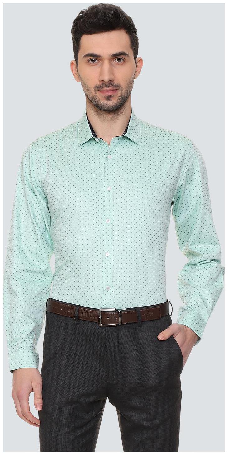 

Louis Philippe Men Slim fit Formal Shirt - Green