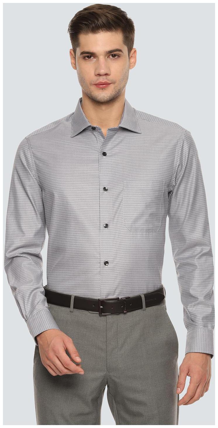 

Louis Philippe Men Regular fit Formal Shirt - Grey