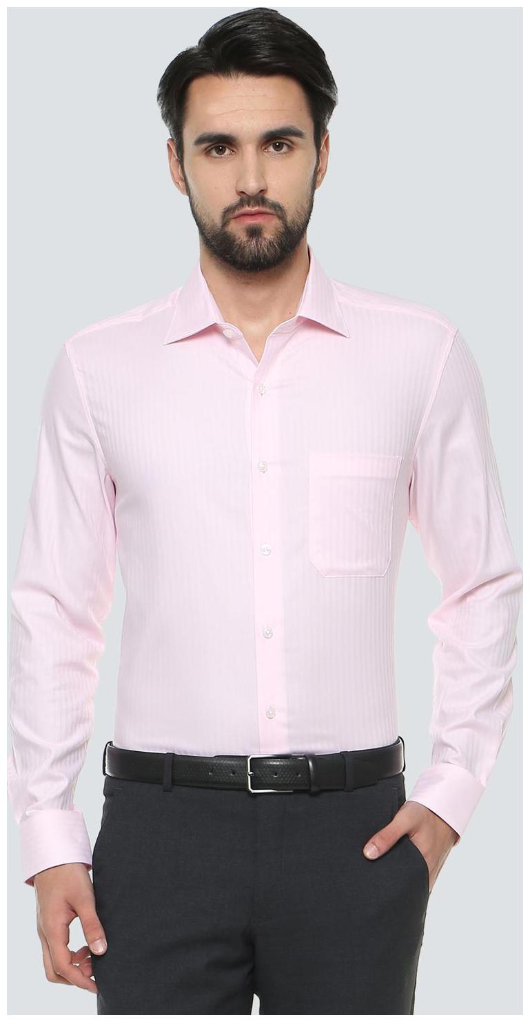 

Louis Philippe Men Regular fit Formal Shirt - Pink