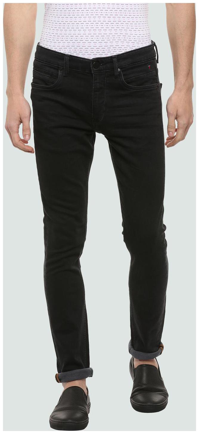

Louis Philippe Men Black Slim Fit Jeans