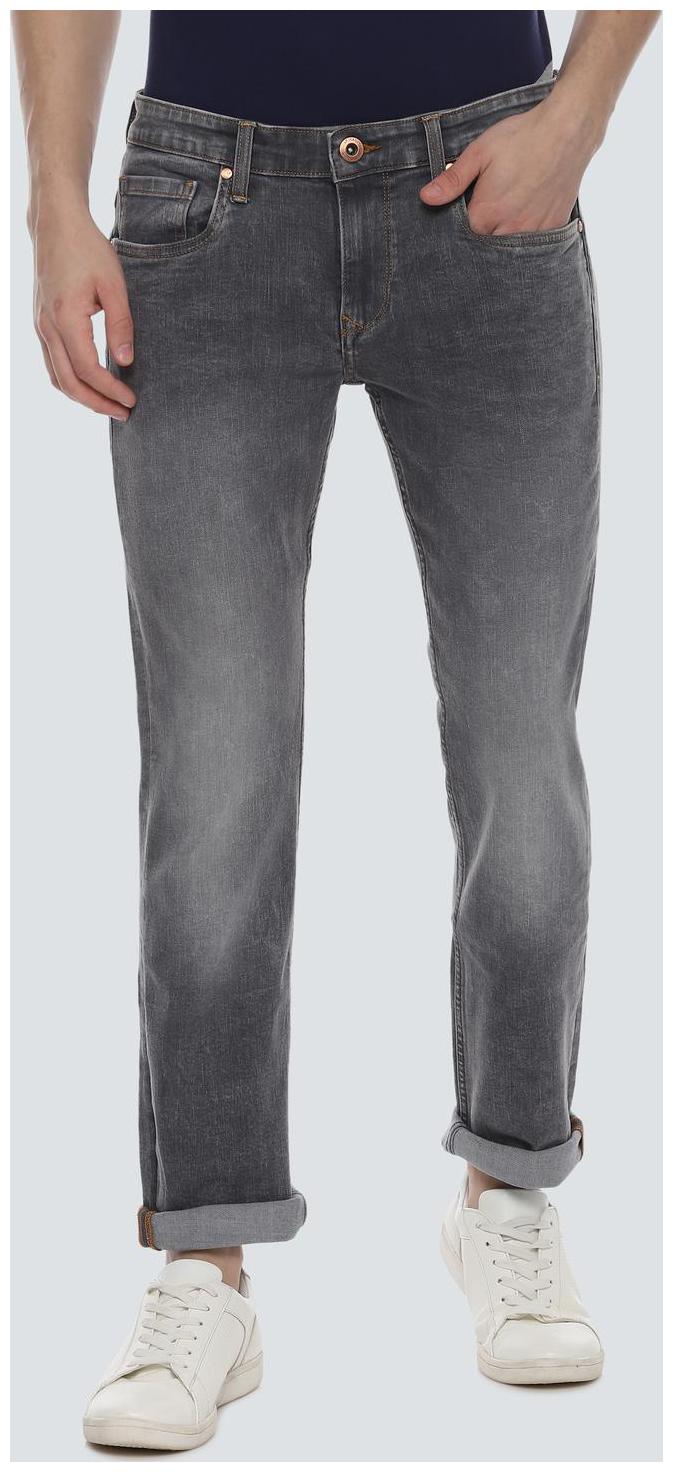 

Louis Philippe Men Grey Slim Fit Jeans