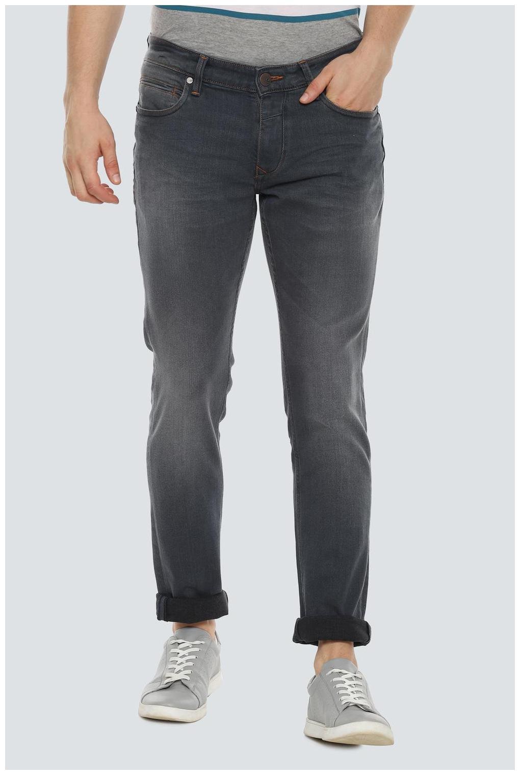 

Louis Philippe Men Grey Slim Fit Jeans