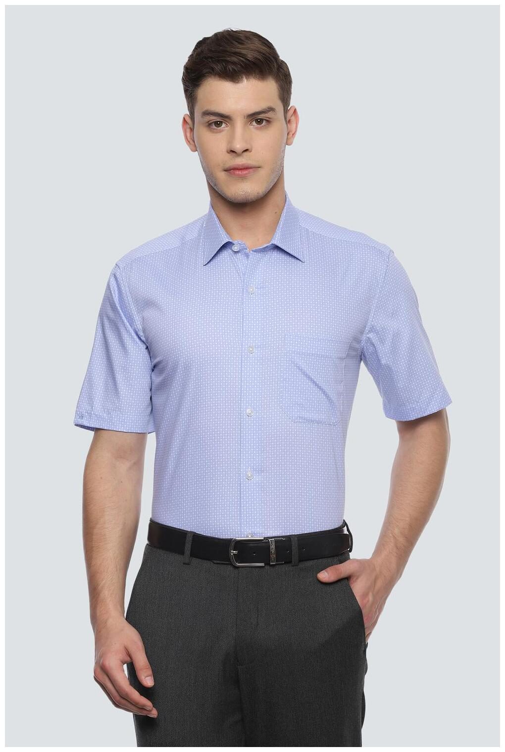 

Louis Philippe Men Slim fit Formal Shirt - Blue
