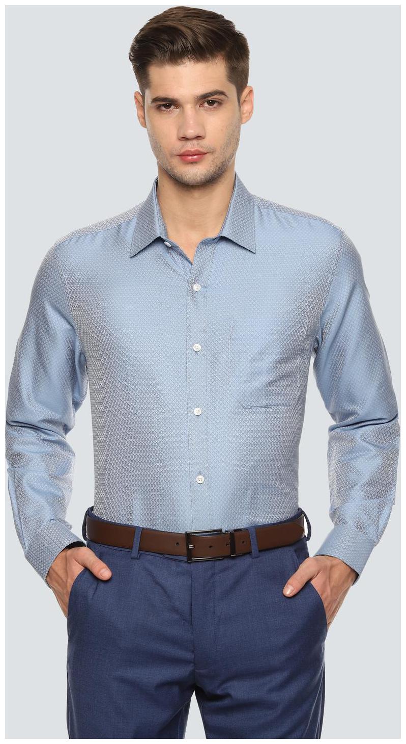 

Louis Philippe Men Slim fit Formal Shirt - Blue