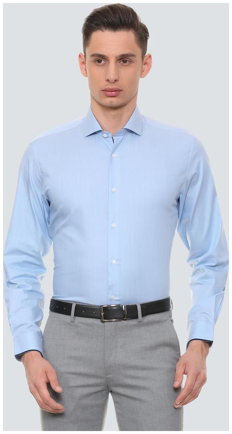 

Louis Philippe Men Slim fit Formal Shirt - Blue