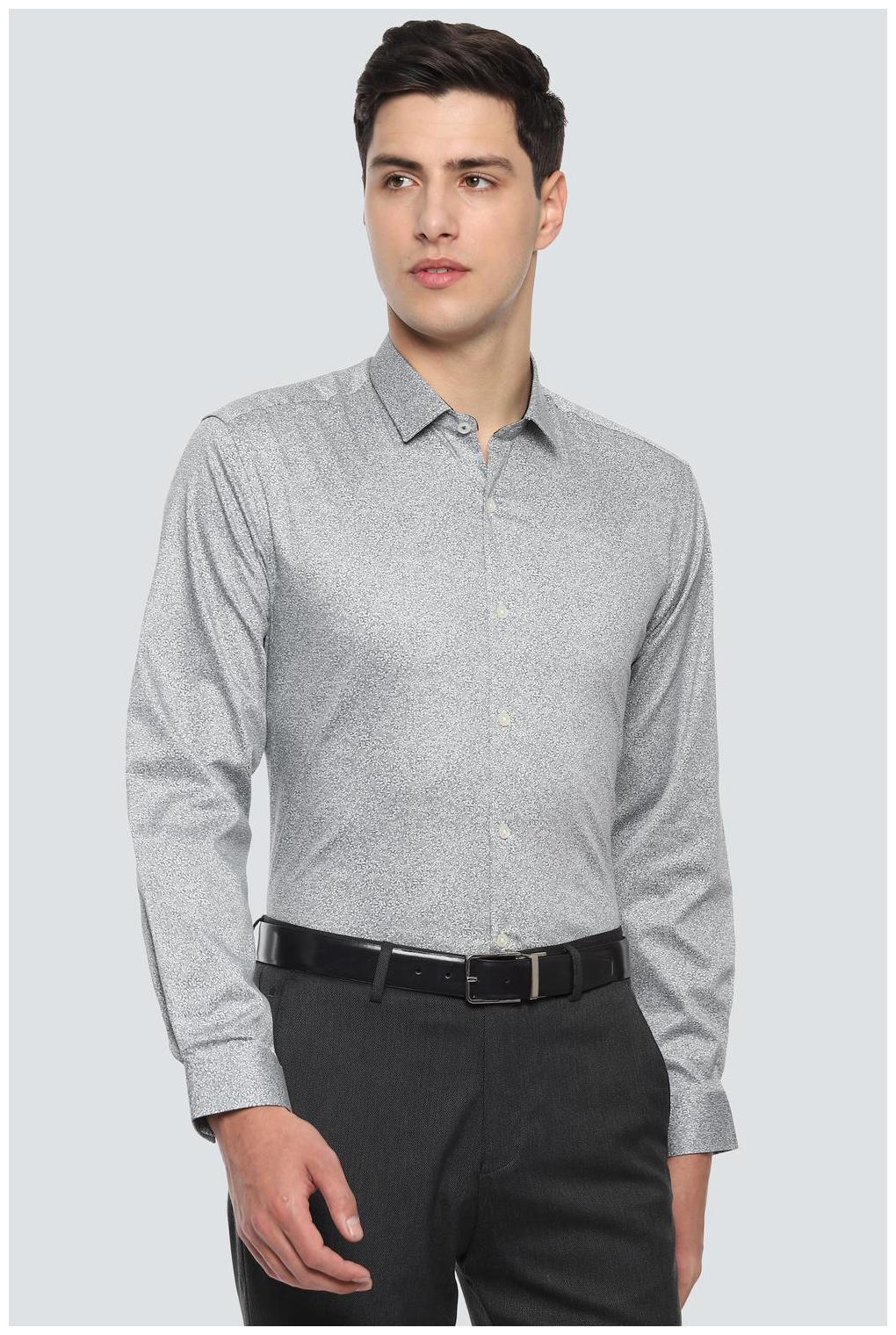 

Louis Philippe Men Slim fit Formal Shirt - Grey