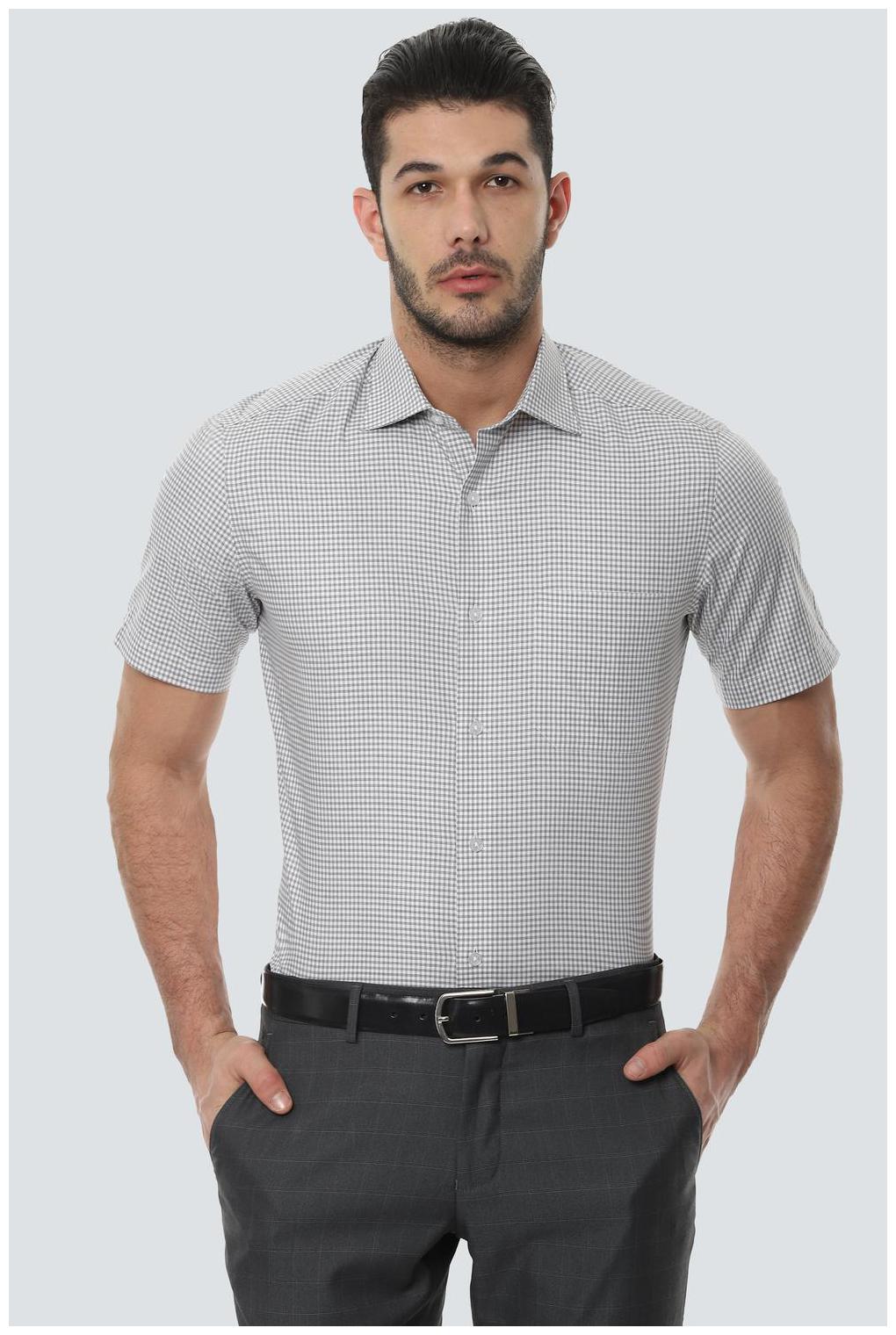 

Louis Philippe Men Regular fit Formal Shirt - Grey