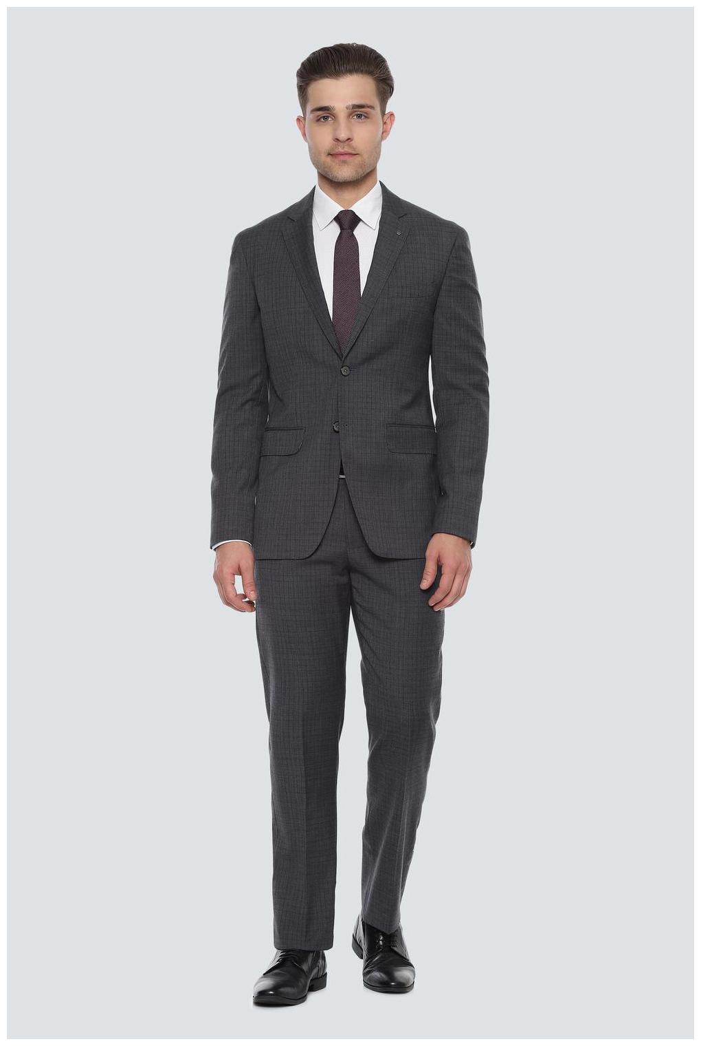 

Louis Philippe Blended Blazer and Trouser Grey